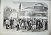 1864 Enlisting Irish German Emigrants Battery New York