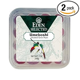 Eden Umeboshi Plums, 7-Ounce Packages (Pack of 2)