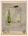 1962 Pepsi-Cola Co Teem Soda Green Bottle Ice Block Print Ad