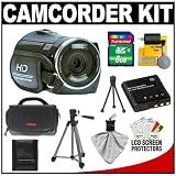 Mini DV Camcorder-Bell & Howell DV800HD High Definition 720p Digital Video Camcorder / Camera (Black) with 8GB Card + Battery + Case + Tripod + Accessory Kit