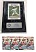 MLB Card Plaques - New York Mets-Johan Santana with FREE 4 Packs of MLB Trading Cards - New York Mets