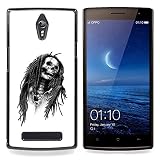 Planetar ( Marley Rasta Skull Jamaica Singer ) OPPO Find 7 X9077 X9007 Hard Printing Protective Cover Protector Sleeve Shell Case Cover