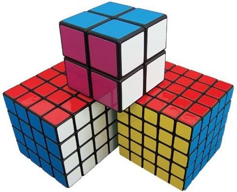 5x5x5, 4x4x4 and 2x2x2 Cube Set from PUZL by Eastsheen