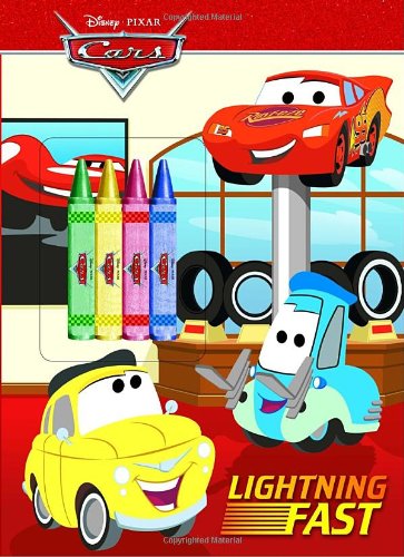 Cars: Lightning Fast (Color Plus Chunky Crayons)
