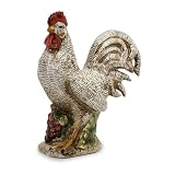 12 Rustic Ceramic Decorative Table Top Rooster Accent by 