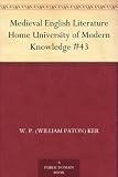 Medieval English Literature Home University of Modern Knowledge #43