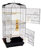 LARGE SAN PABLO DOUBLE DOOR BIRD CAGE WITH SWING