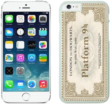 Hogwarts Express Train Ticket iPhone 6 Plus (5.5inch)Cases White Cover,iphone 6 Plus case