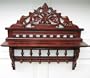 Victorian Cup Shelf , Collector Display Wall Shelf New
