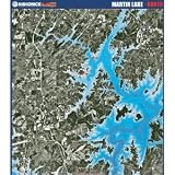 NAVIONICS PAPER AL: MARTIN LAKE NORTH HOTMAPS