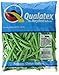 Qualatex 79696 Lime Green Latex Balloons, 260Q, Lime Green, Pack of 100