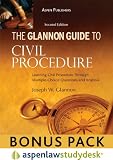 The Glannon Guide to Civil Procedure 2e Studydesk Bonus Pack