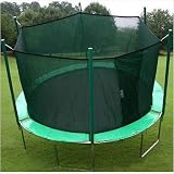 13.5 ft. Round Trampoline with Enclosure Pad Color: Yellow