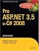 Books : Pro ASP.NET 3.5 in C# 2008, Second Edition (Windows.Net)