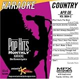 Pop Hits Monthly Karaoke, COUNTRY April 2006