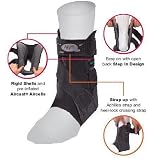 Hg80 Rigid Ankle Brace (Left), Sports Accessories, Mueller Sports Medicine