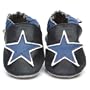 Cherry - Chaussons B�b� en cuir doux - Etoile Bleue - 6/12 mois