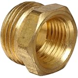 Buy Anderson Metals Brass Garden Hose Fitting, Connector, Male Hose ID x GHT Female