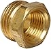 Anderson Metals-07480-1204 Brass Garden Hose Fitting, Connector, 3/4