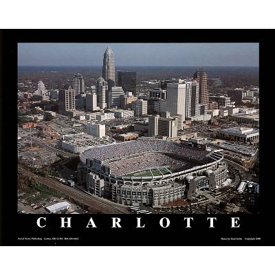 (8x10) Grad Geller Carolina Panthers Stadium Charlotte N.C. Sports Poster Print
