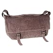 Olive N Figs Grey Denim Messenger Bag - Stone Washed