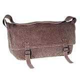 Olive N Figs Grey Denim Messenger Bag - Stone Washed