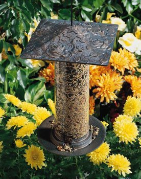 12 Rose Tube Feeder French Bronze