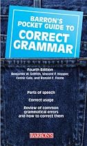 Pocket Guide to Correct Grammar (Barron's Pocket Guides)