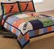 Cool Skate Twin Size Quilt with Pillow Sham