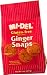 Mi-Del Gluten-Free Ginger Snaps, 8-Ounce Bags (Pack of 12)