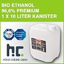 1 x 10 L Bio Ethanol 96,6%