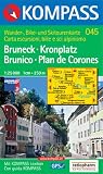  : Bruneck - Kronplatz / Brunico - Plan de Corones 1 : 25 000: Wander-, Bike- und Skitourenkarte. GPS-geeignet