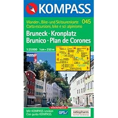 Bruneck - Kronplatz / Brunico - Plan de Corones 1 : 25 000: Wandern / Rad / Skitouren. GPS-geeignet