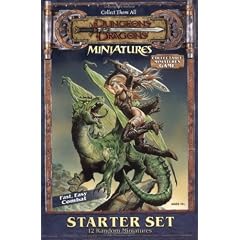 Dungeons & Dragons Miniatures Starter Set: 12 Random Miniatures