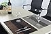 Top Finel Placemats,Plastic Table Mats Set of 8,Heat Resistant Washable Place Mats for Dinner Table,Brown&Black