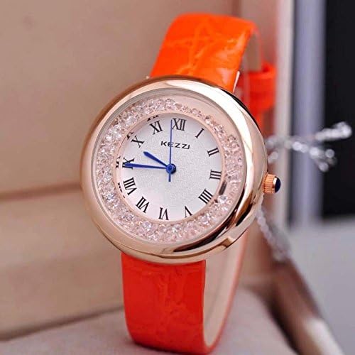 SunShine Day Luxury Brand Quicksand Rhinestone Wristwatches Fashion Casual Leather Strap Quartz Watch Women Dress Watches Relogio Feminino