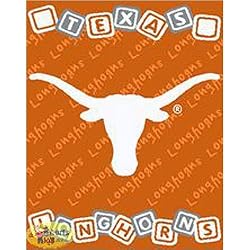 Texas Longhorns NCAA Triple Woven Jacquard Throw (044 Series) (36"x48")