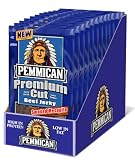 Pemmican Premium Cut Beef Jerky, Mesquite, 3.65-Ounce Bags (Pack of 12)