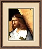 "Christ Carrying The Cross" by Giovanni Bellini - Framed Artwork