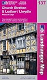 Ludlow, Church Stretton and Wenlock Edge (Landranger Maps) (Landranger Maps)