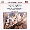 American Classics: Barber: Solo Piano Music