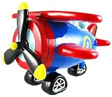 Bi-Plan Piggy Bank in Red & Blue - 13