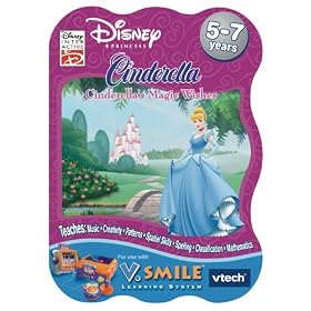 VTech V.Smile Learning Game: Disney's Cinderella "Cinderella's Magic Wishes"