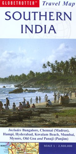 City Travel Guides Discounted  Books : Southern India (Globetrotter Travel Map)