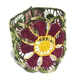 Fabric Flower Cuff