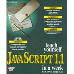 Sams Teach Yourself JavaScript in a Week