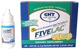 Fivelac Kit: 1 Fivelac Box (60 Packets) & 1 Oxygen Elements 1 Oz By Global Health Trax
