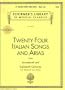 24 Italian Songs & Arias - Medium Low Voice (Book/CD): Medium Low Voice - Book/CD (Schirmer's Library of Musical Classics)
