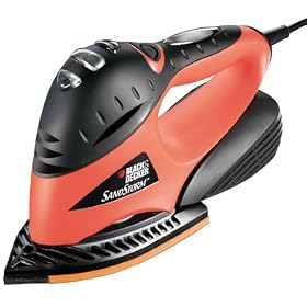 Black & Decker KA260GTK Sandstorm Sander Gel Tech