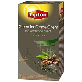 Lipton Green Tea Tchae 25 Teabags (Pack of 6, Total 150 Teabags)